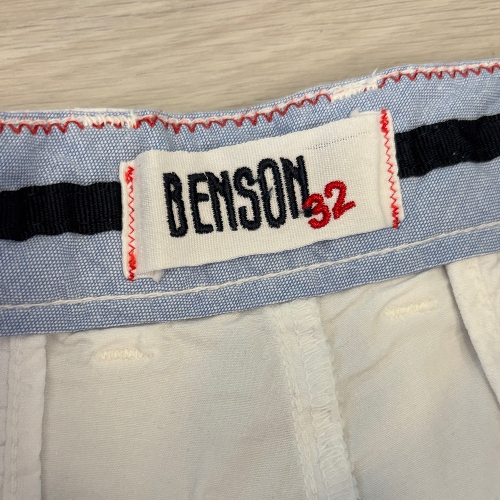 White Men's Shorts - Picture 2 of 5